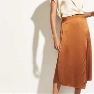Vince Drape Panel Skirt